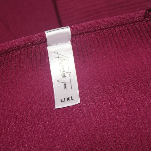 Ribbed Alexander Jane The Essential Crop | Skinny Strap Bralette in Sz (L/XL) - Picture 3 of 7